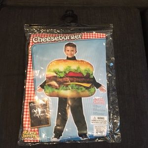 Cheese Burger Costume child size 7-10